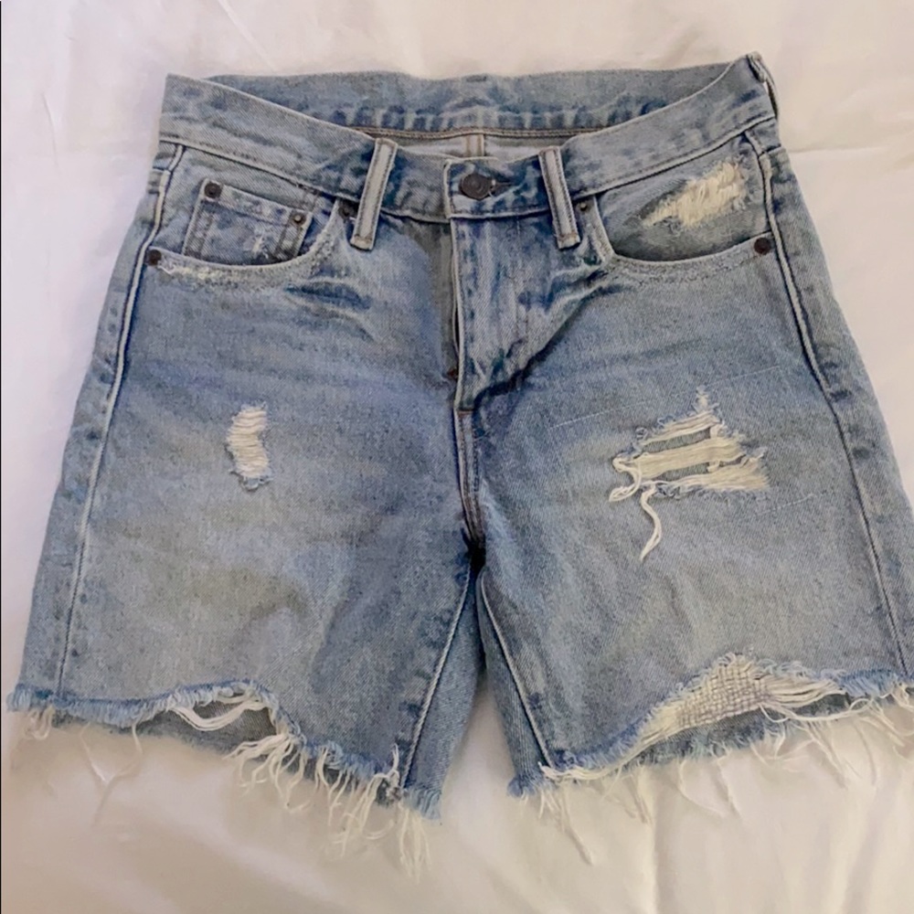 Boy shorts Levi denim shorts